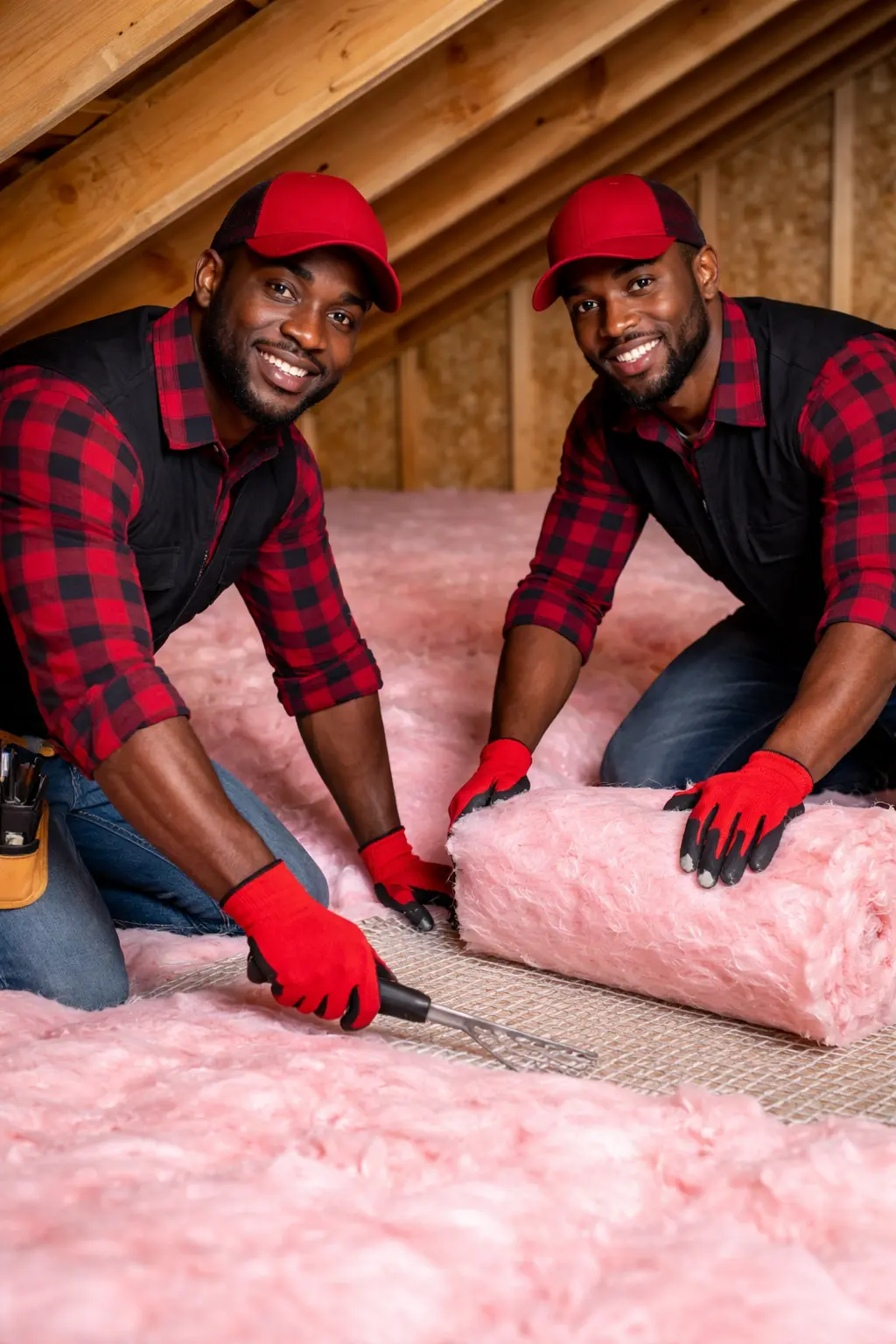 Attic insulation installation in Durham NC by M&J Insulation