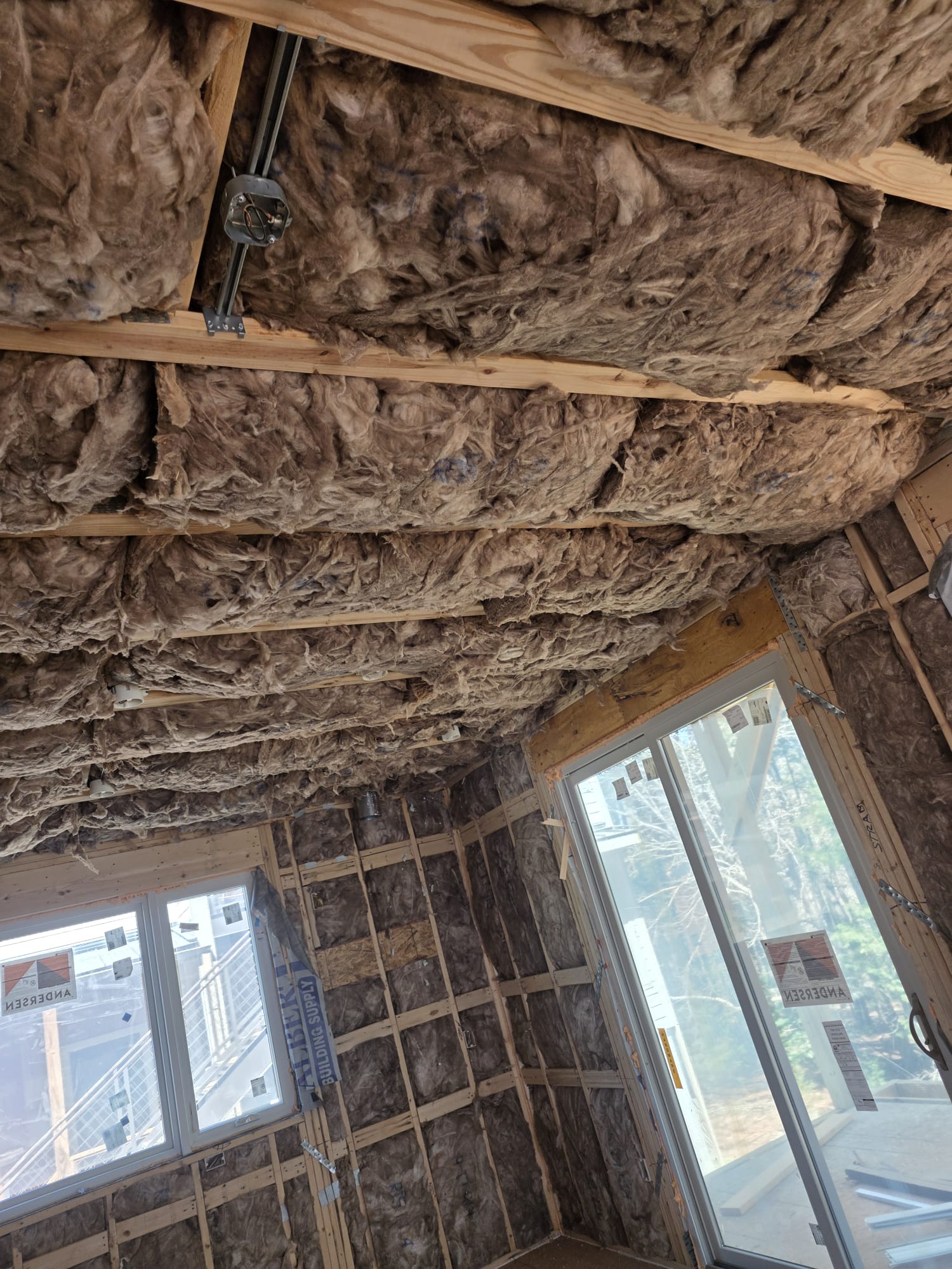 Batt insulation installation in Durham NC by M&J Insulation